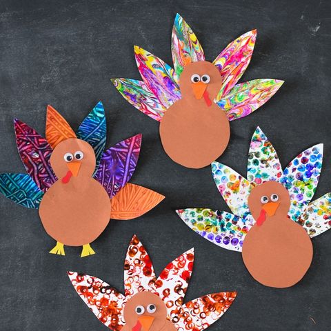 20 Easy Turkey Crafts for Kids - Best Turkey Crafts for Thanksgiving