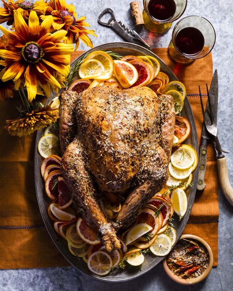 grilled citrus and spice turkey
