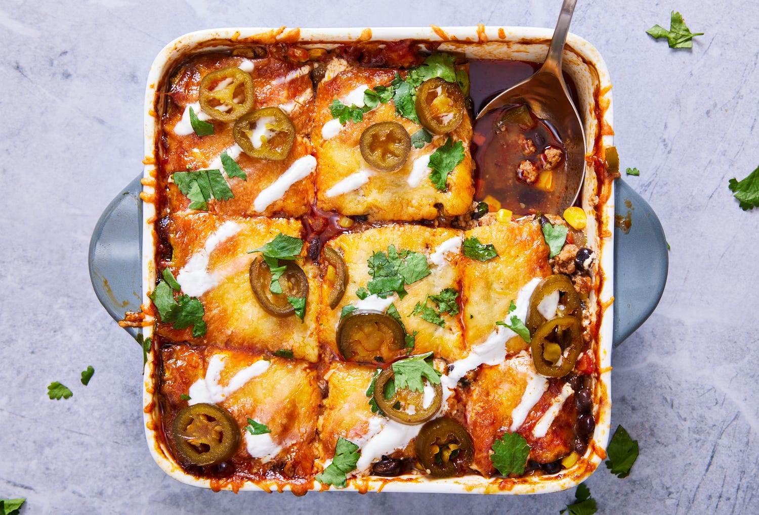 Turkey Zucchini Enchilada Casserole Is Just What You Need For Dinner This Week