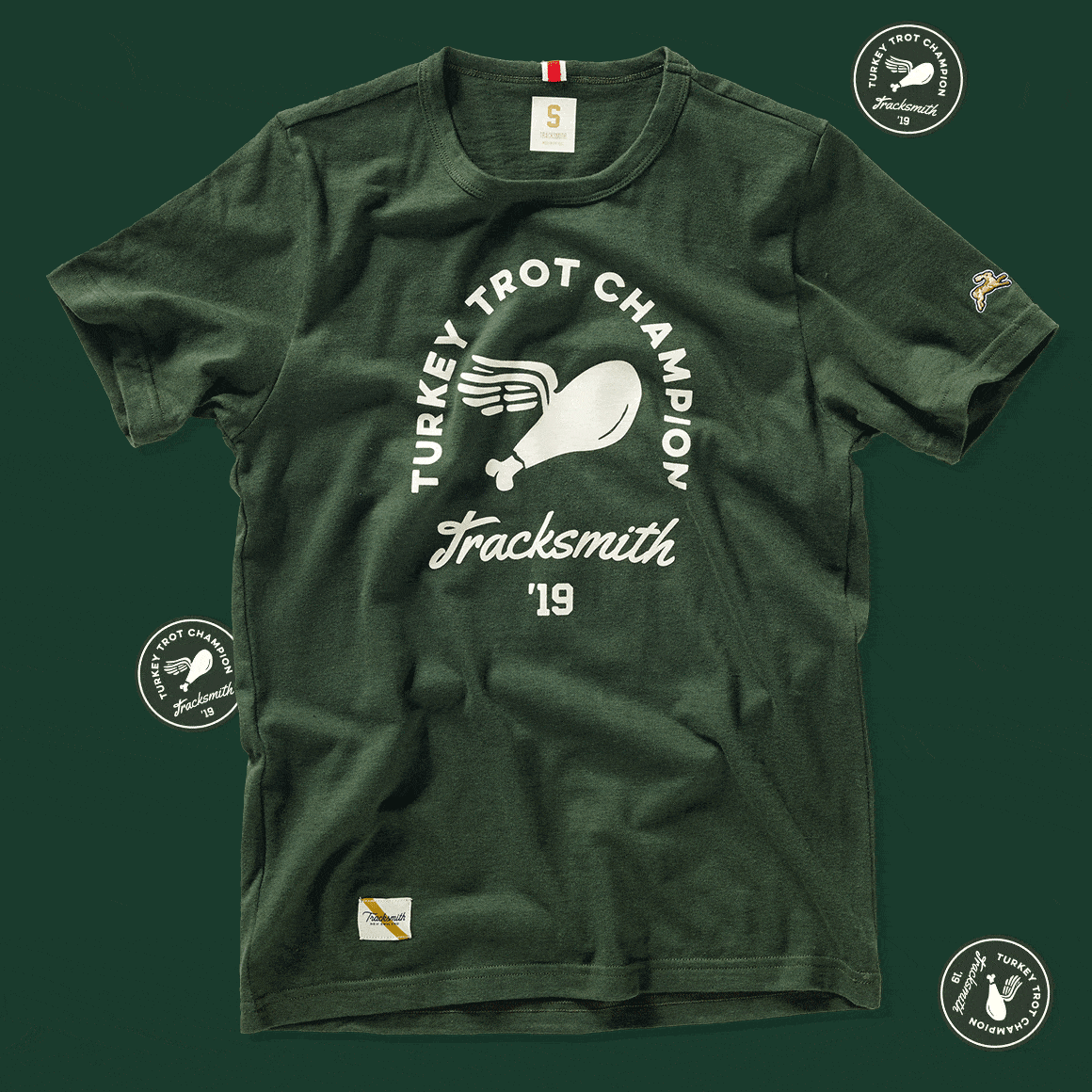tracksmith t shirt