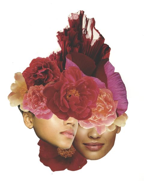 Headpiece, Pink, Flower, Cut flowers, Petal, Hair accessory, Plant, Headgear, Peony, Fashion accessory, 