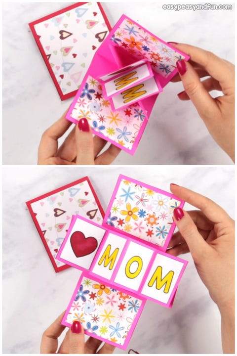 35 DIY Mother's Day Cards - Homemade Mother's Day Cards