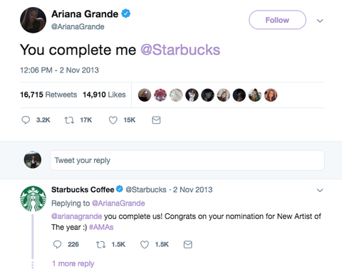 Why Ariana And Starbucks Started Working Together On Her