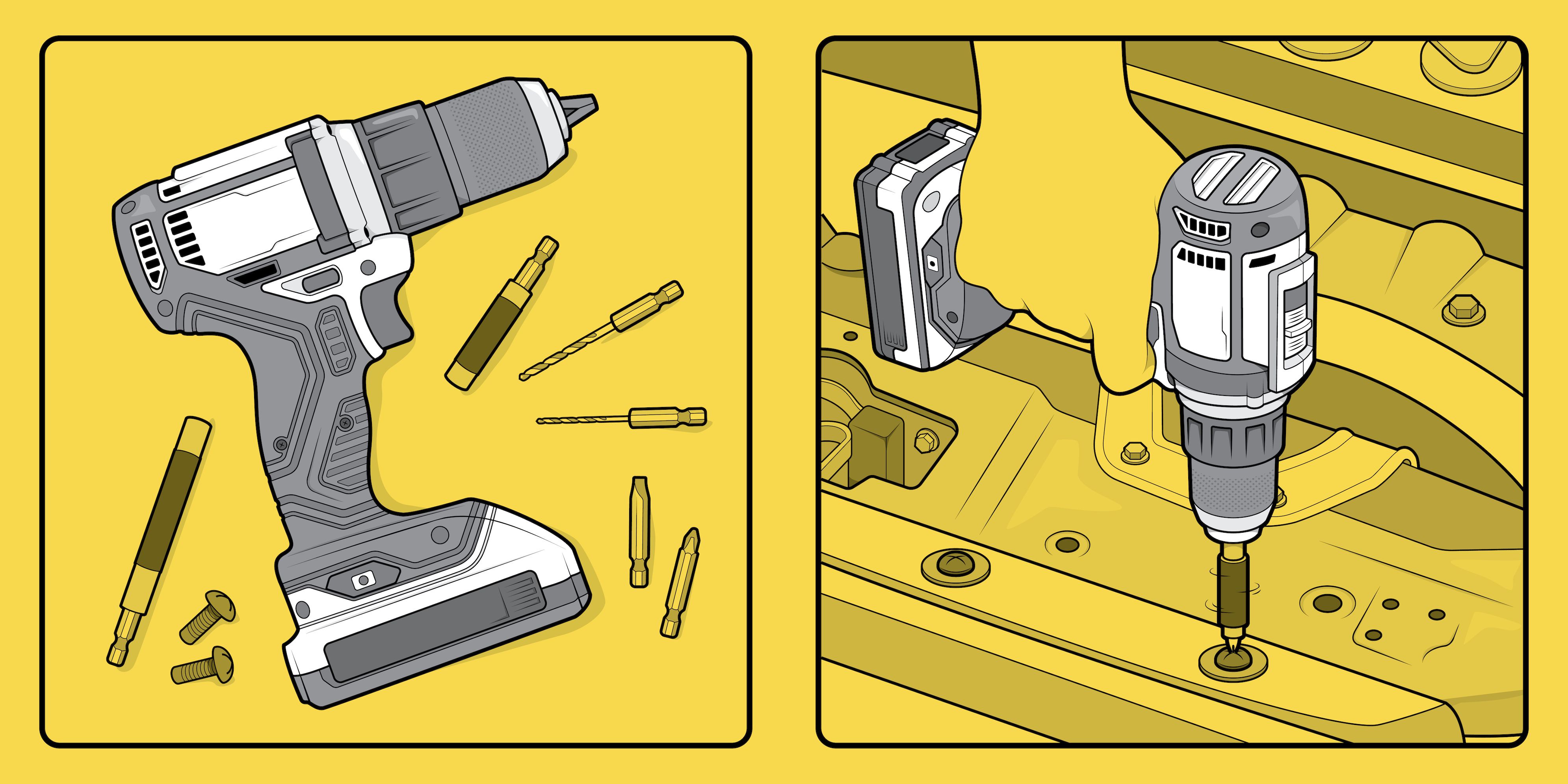 A Handheld Drill Will Make Your DIY Career Way Simpler