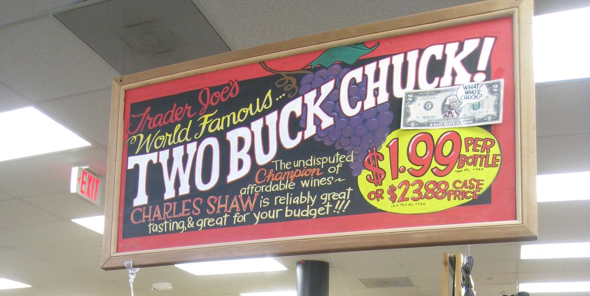 Trader Joe's Is Selling 'Two Buck Chuck' For 2 Once Again