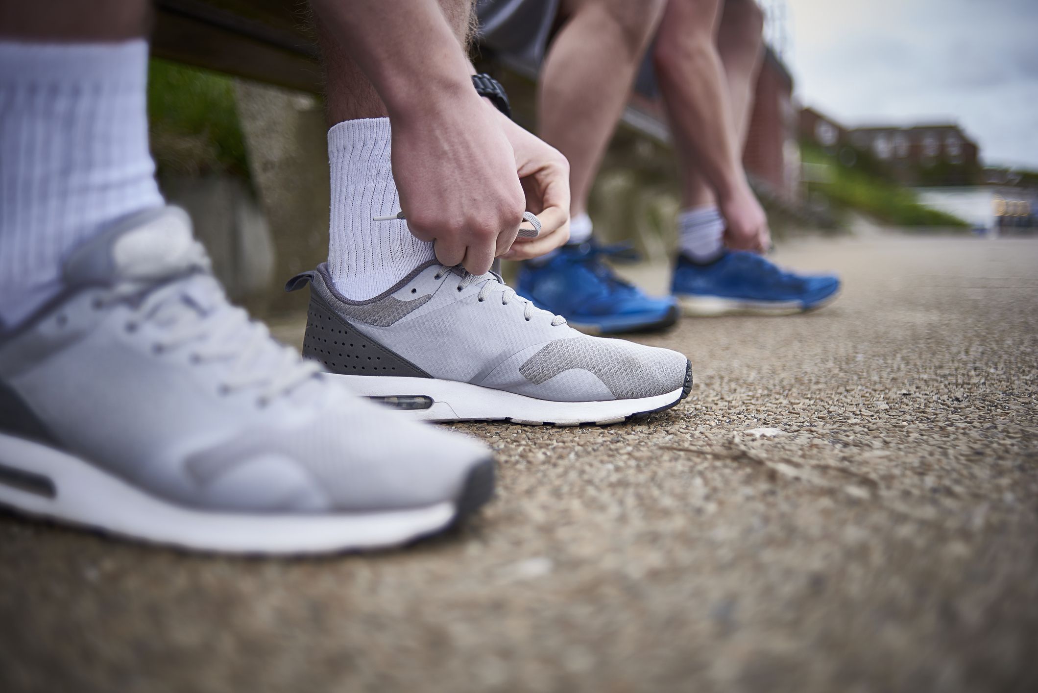 adidas socks on feet