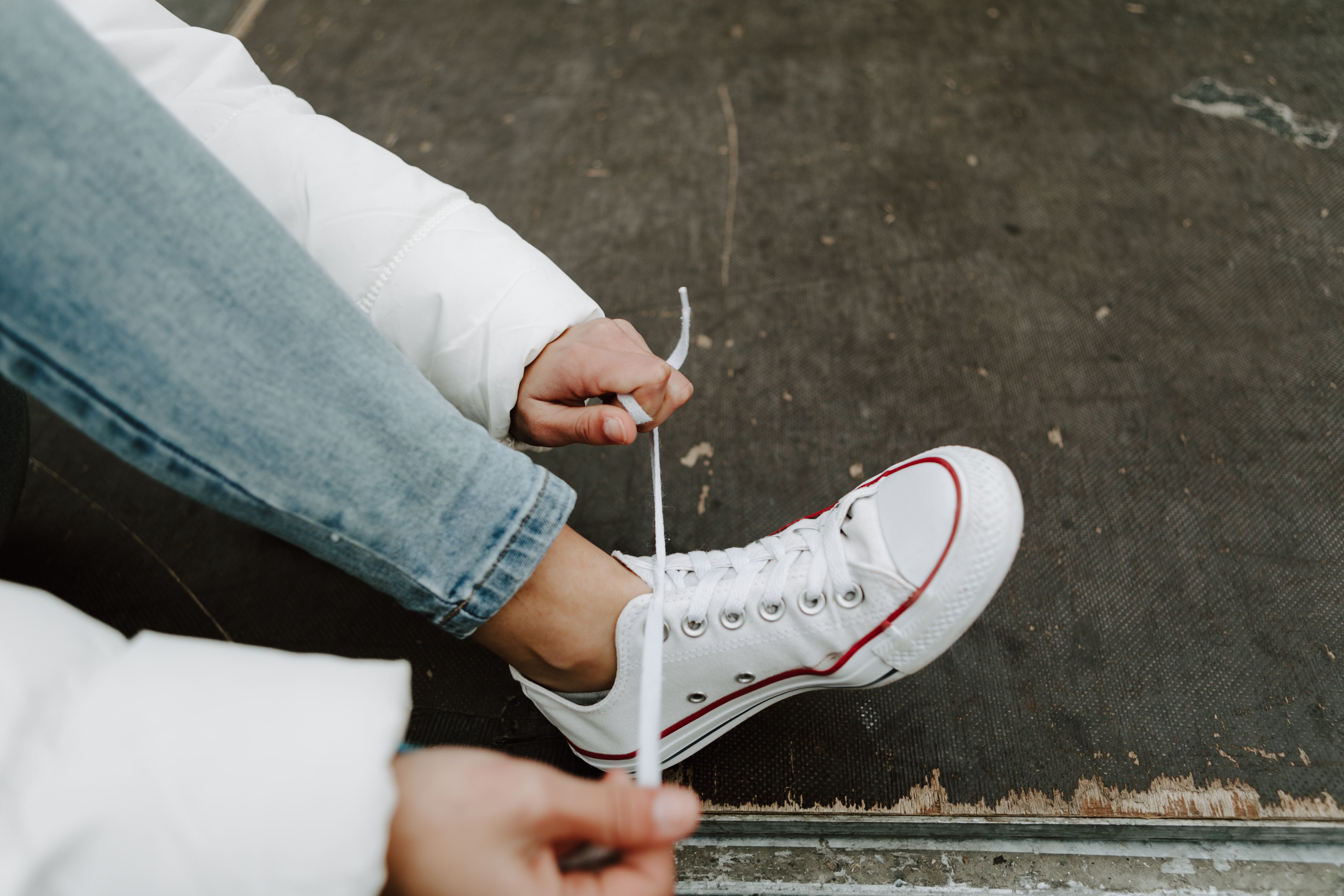 how to quickly clean white converse
