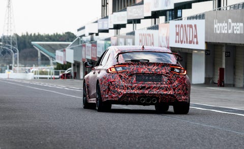 Honda Civic Type R prototype honda civic type r prototype