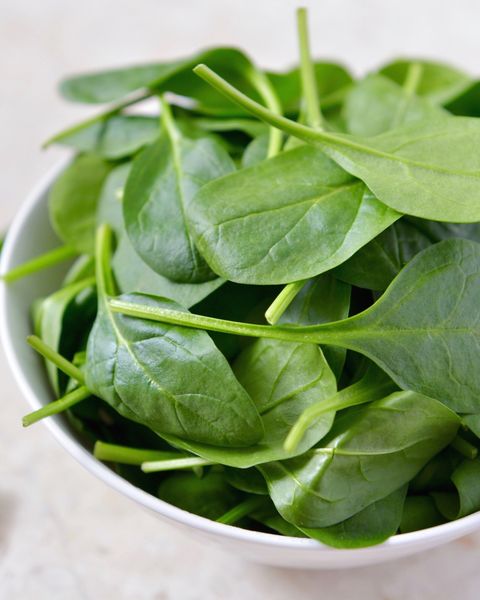 spinach  in bowl