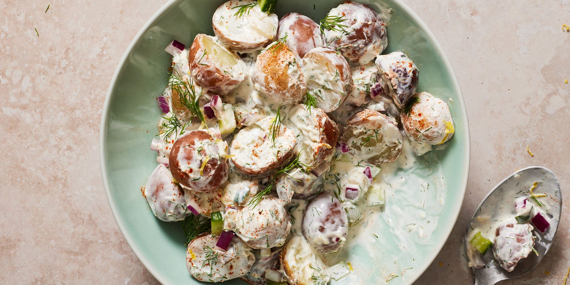 This One Unexpected Ingredient Makes Tzatziki Potato Salad Super Zesty