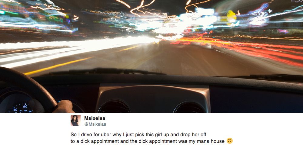 This Uber Driver Claims She Ended Up Driving Her Boyfriendu0027s Other 