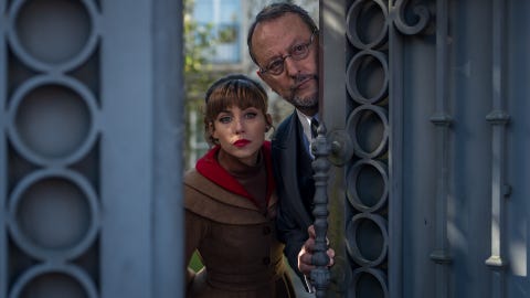 Jean Reno and Aura Garrido in a Private Affair