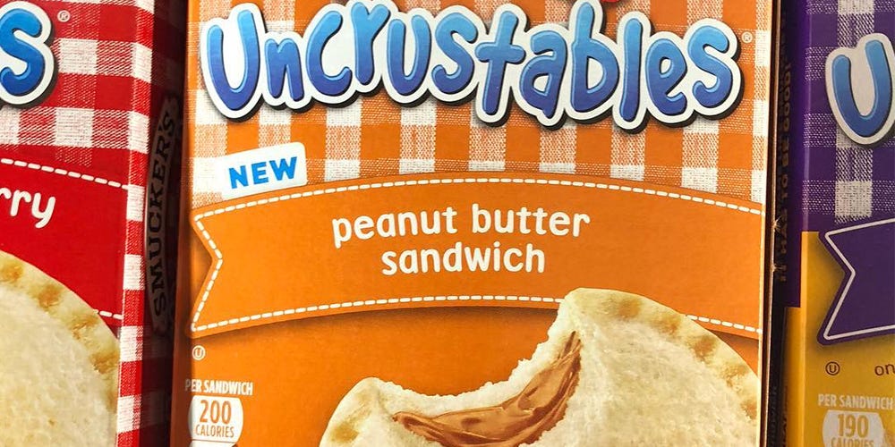 Uncrustables Made a Peanut Butter-Only Sandwich for All You Jelly Haters