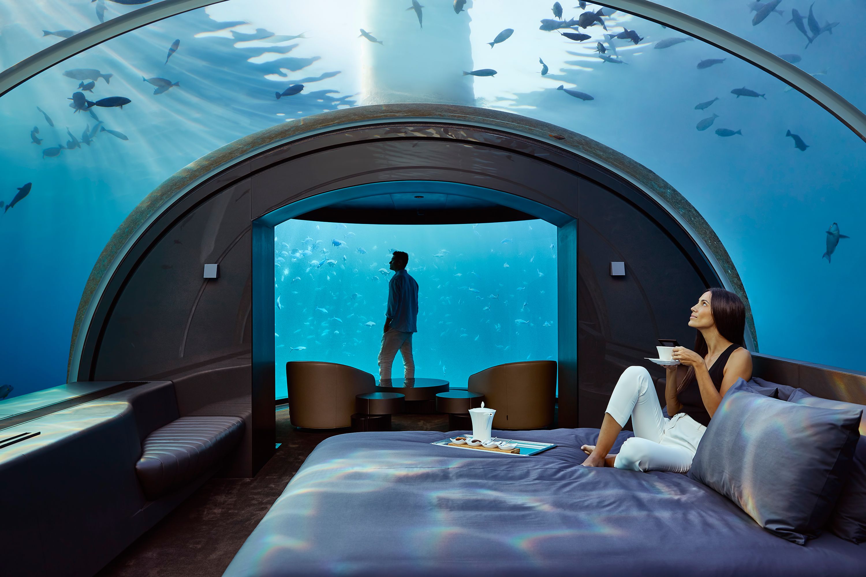 The Muraka Opens Inside The World S First Underwater Hotel