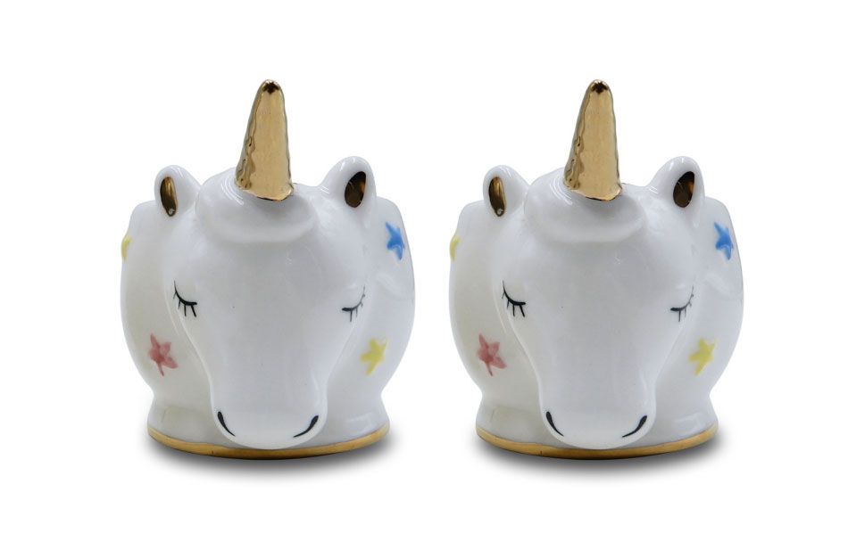 unicorn tea set asda