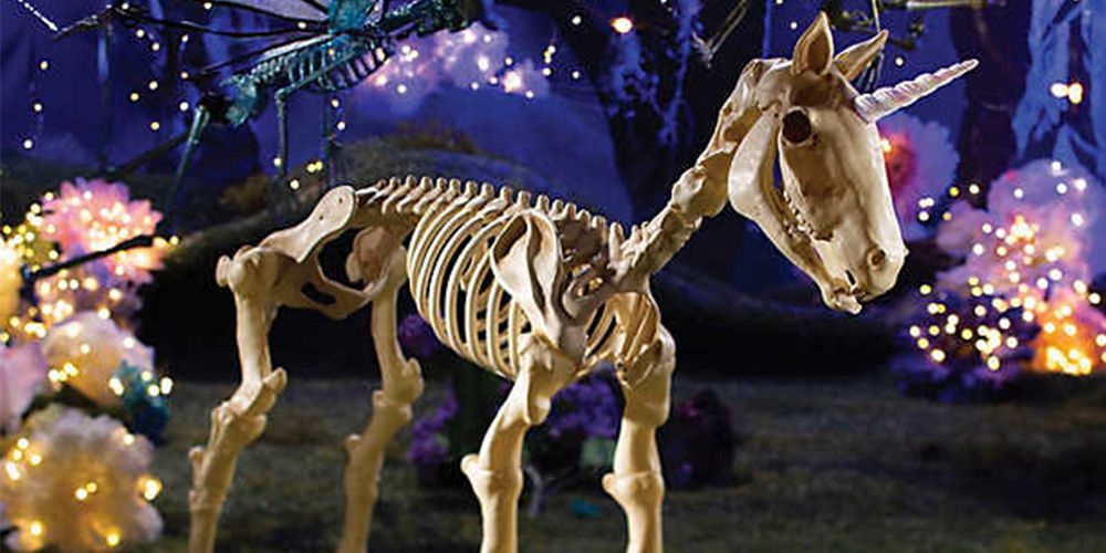 This Unicorn Skeleton Will Be Your Most Magically Creepy Halloween