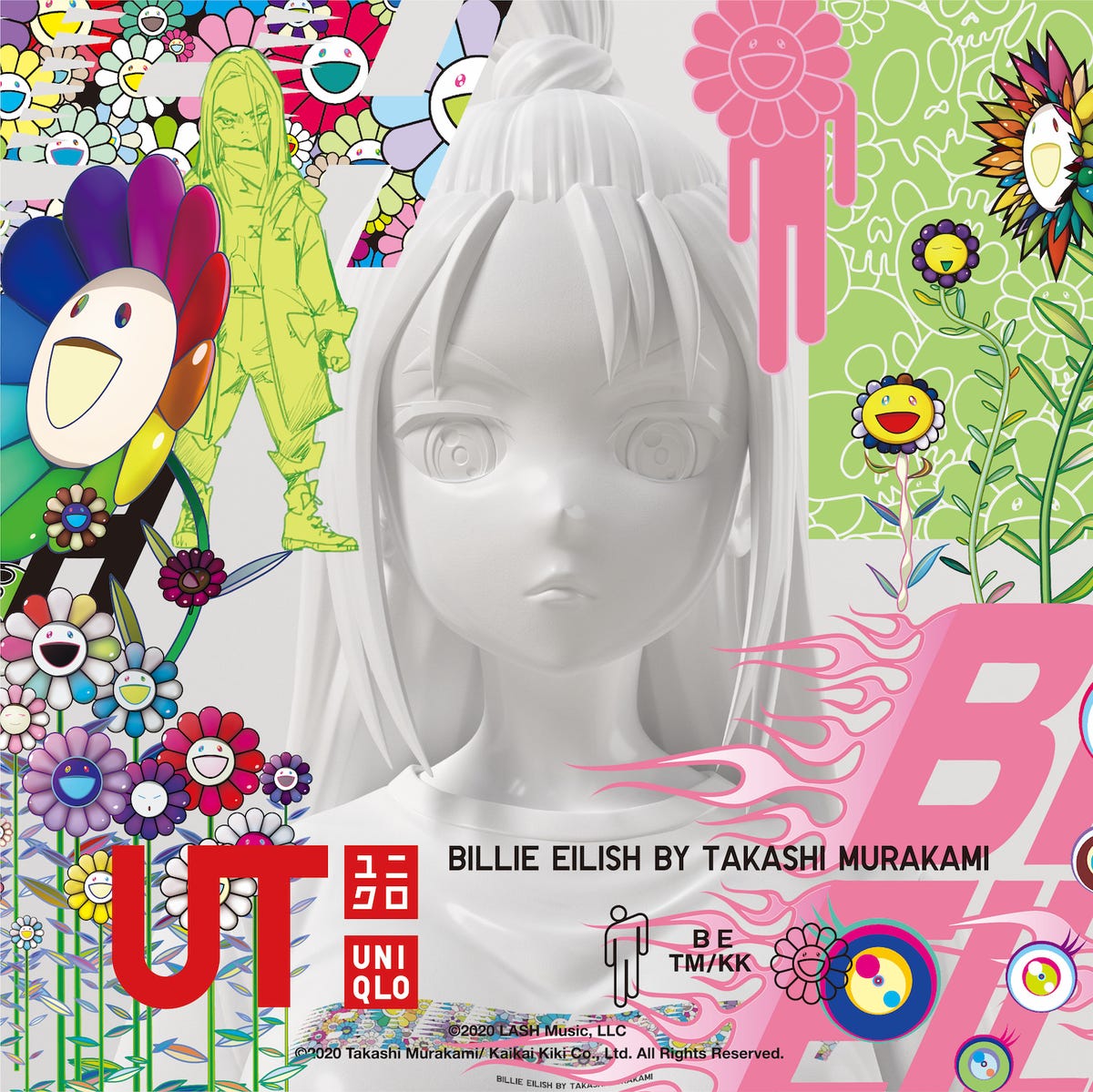 Billie Eilish x Takashi Murakami for Uniqlo