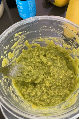 cardi b diy hair mask