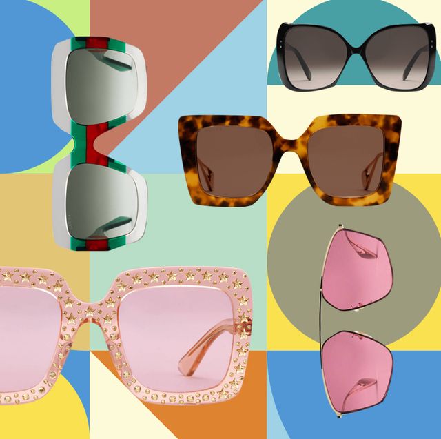 Gafas de sol de mujer de Gucci para un festival