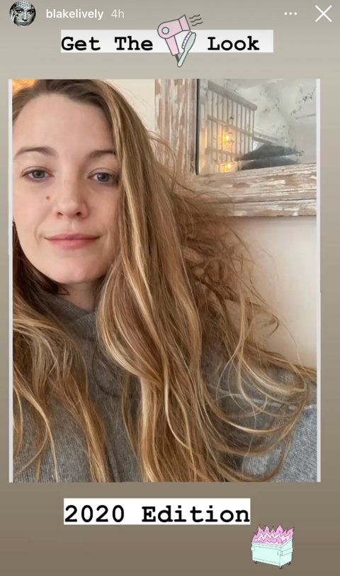 Blake Livelys Disheveled No-makeup Selfie Is So Relatable Right Now