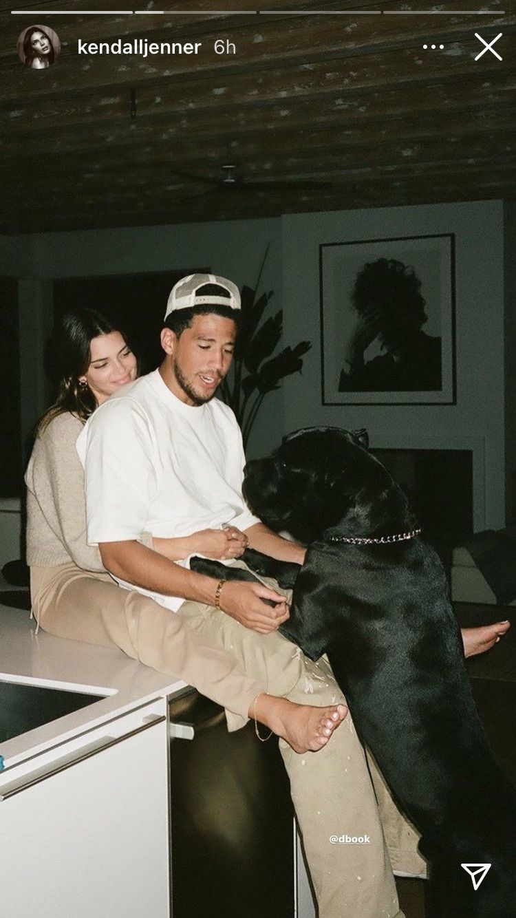 Kendall Jenner and Devin Booker celebrate their year anniversary