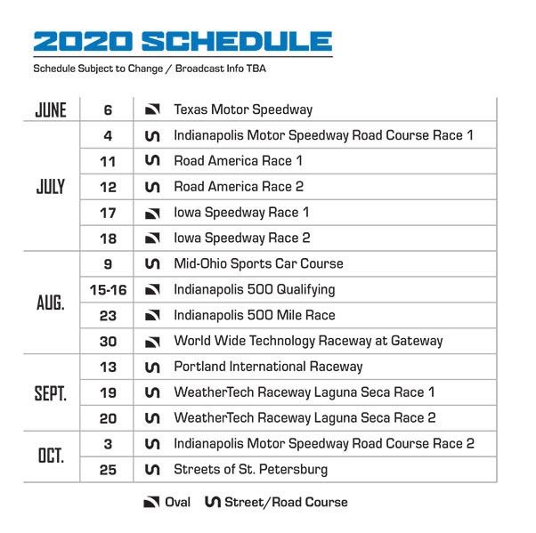 road america indycar schedule
