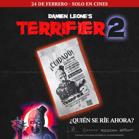 select vision, promotion of 'terrifier 2'