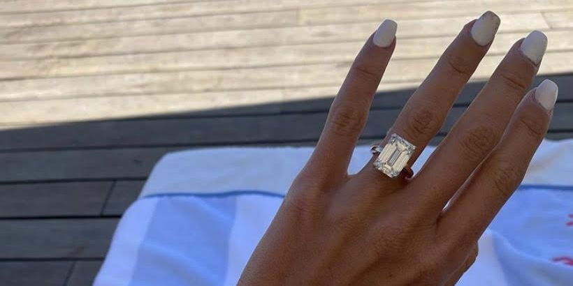 Heather Rae Young's Engagement Ring from Tarek El Moussa Photos