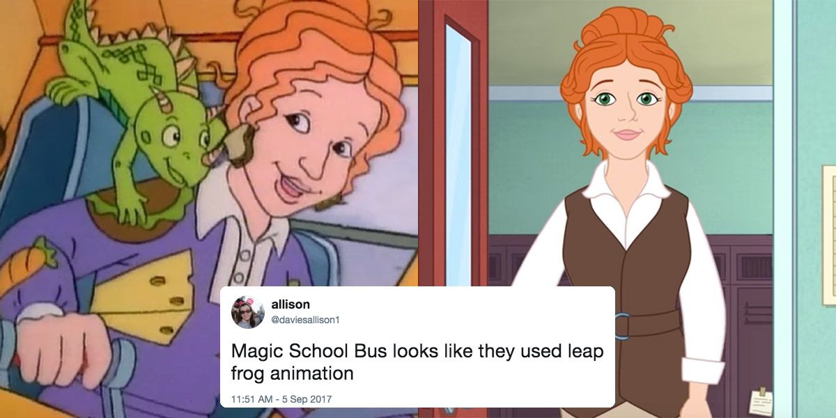 Netflix S Magic School Bus Reboot Is Pretty Unrecognizable And You Won T Know How To Feel About It