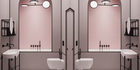 Bedachtzaam Lichaam compleet Toilet inspiratie: zo knap je de kleinste van het huis op
