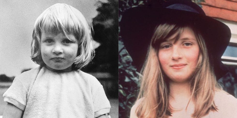 30 Rare Photos of a Young Princess Diana, From Childhood to Early ...