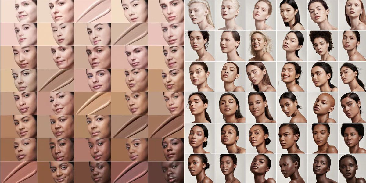 mac foundation shades to fenty beauty