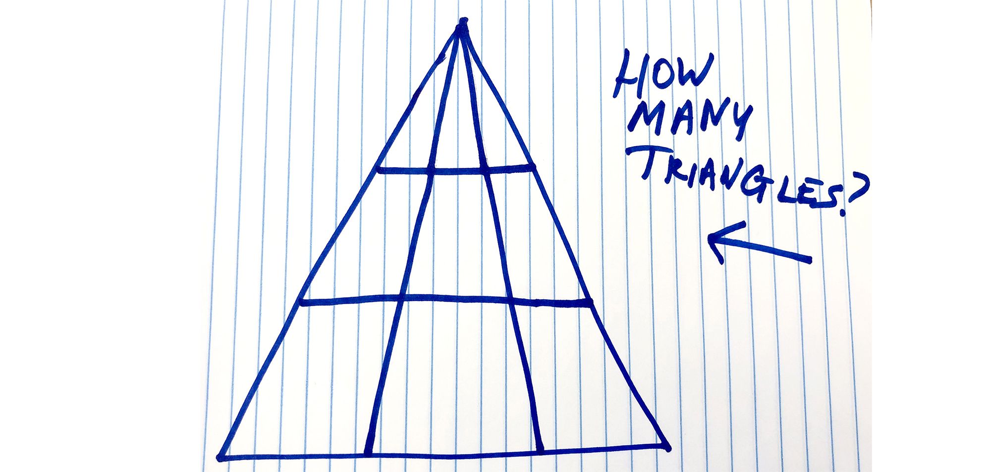 How Many Triangles Do You See Viral Math Problem Triangle