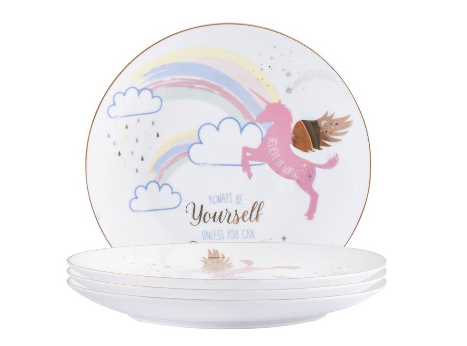 unicorn tea set asda