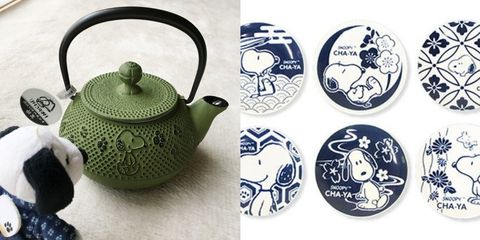 日本「史努比茶屋」限量商品！超可愛茶具 + 餐具組都是日式傳統工藝的設計，再重也要扛回家！