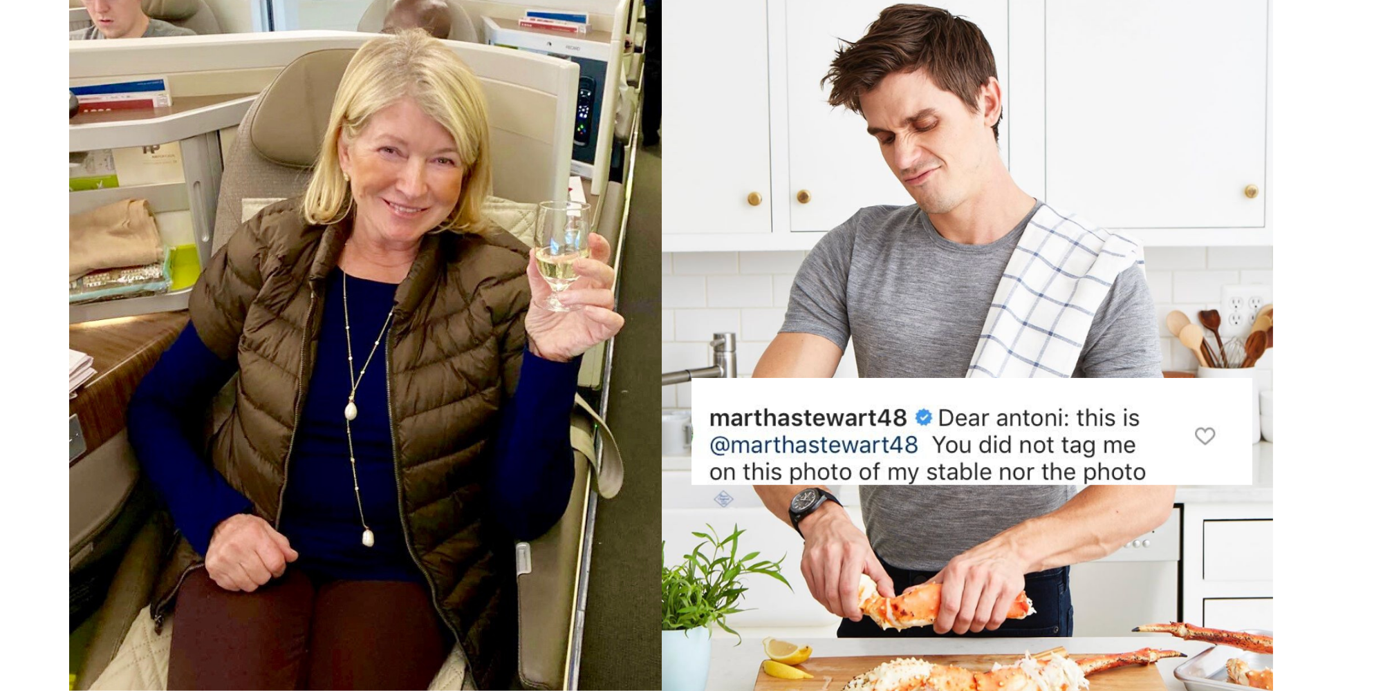 Martha Stewart Dragged Antoni For Not Tagging Her In His Photos