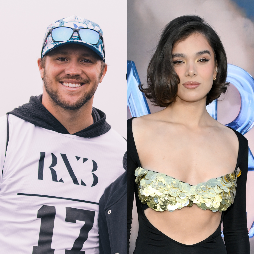 Hailee Steinfeld Supports Her Fiancé With a Custom Josh Allen Jacket