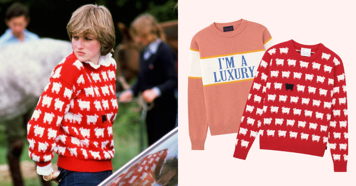 You Can Now Buy Princess Diana’s Exact Sweaters