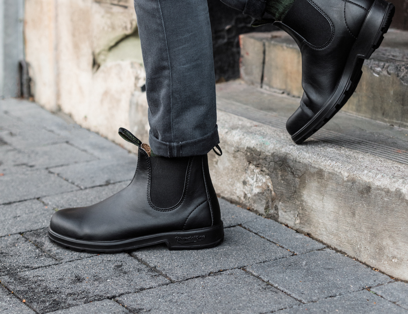 vegan leather blundstones