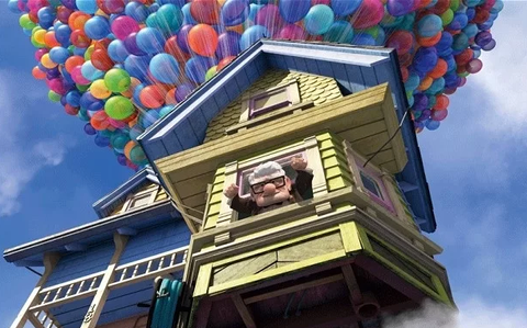disneyland s new donut looks exactly like the up house