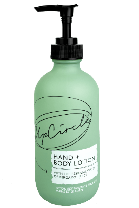 upcircle hand and body lotion