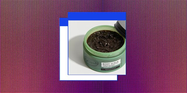 upcircle coffee body scrub with peppermint