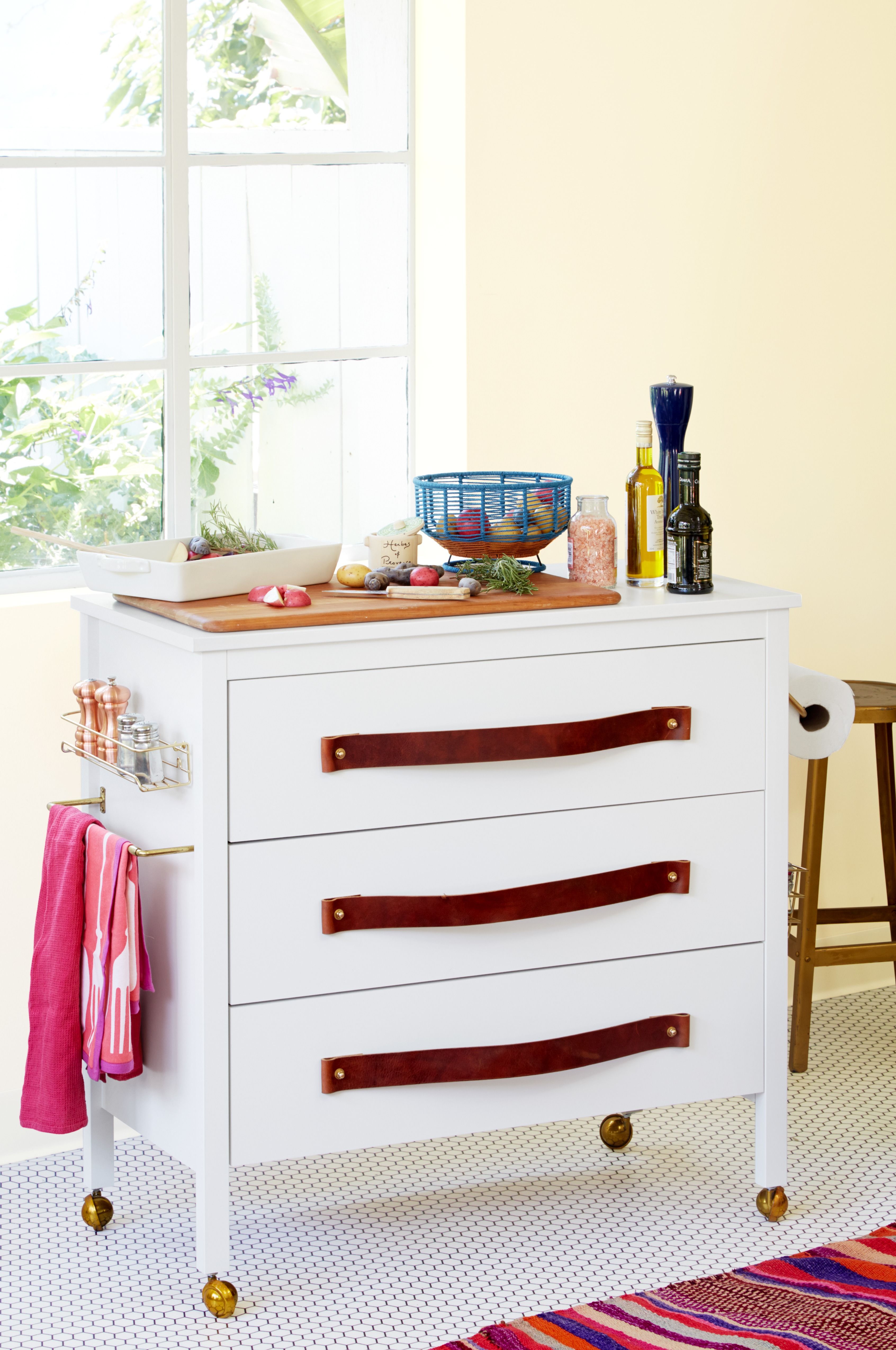 15 Upcycled Furniture Ideas, White Dresser Top Protector