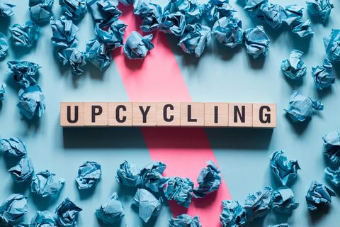 upcycling word concept