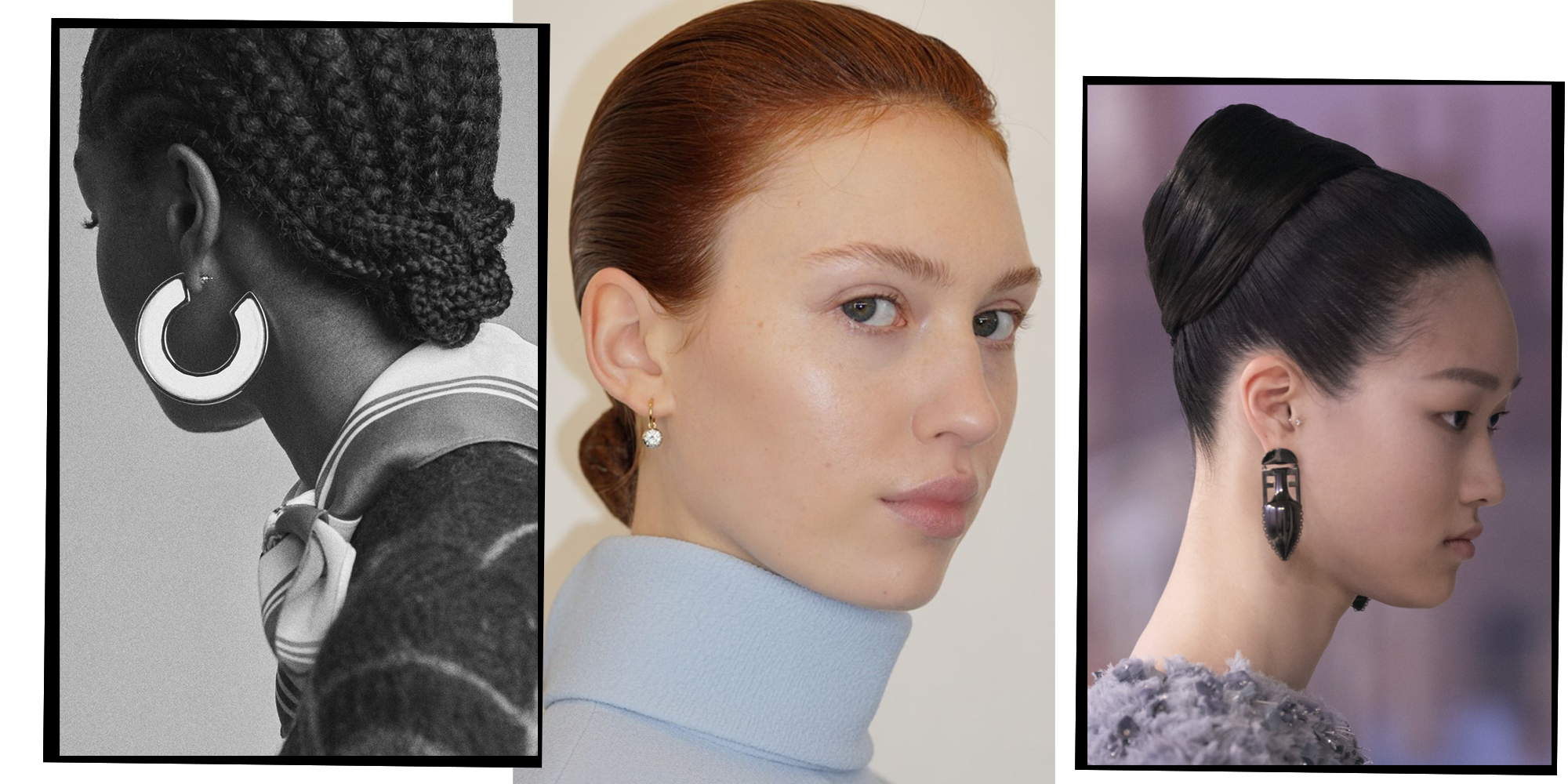 Timeless Updos Are Back With An AW21 Twist