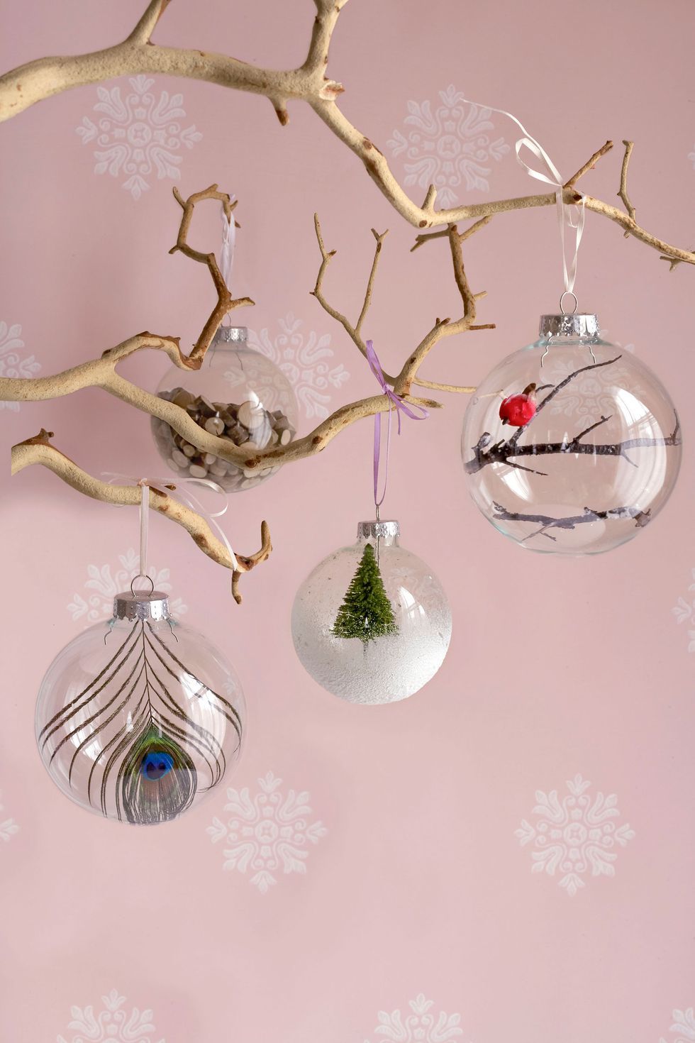 plain white ball ornaments