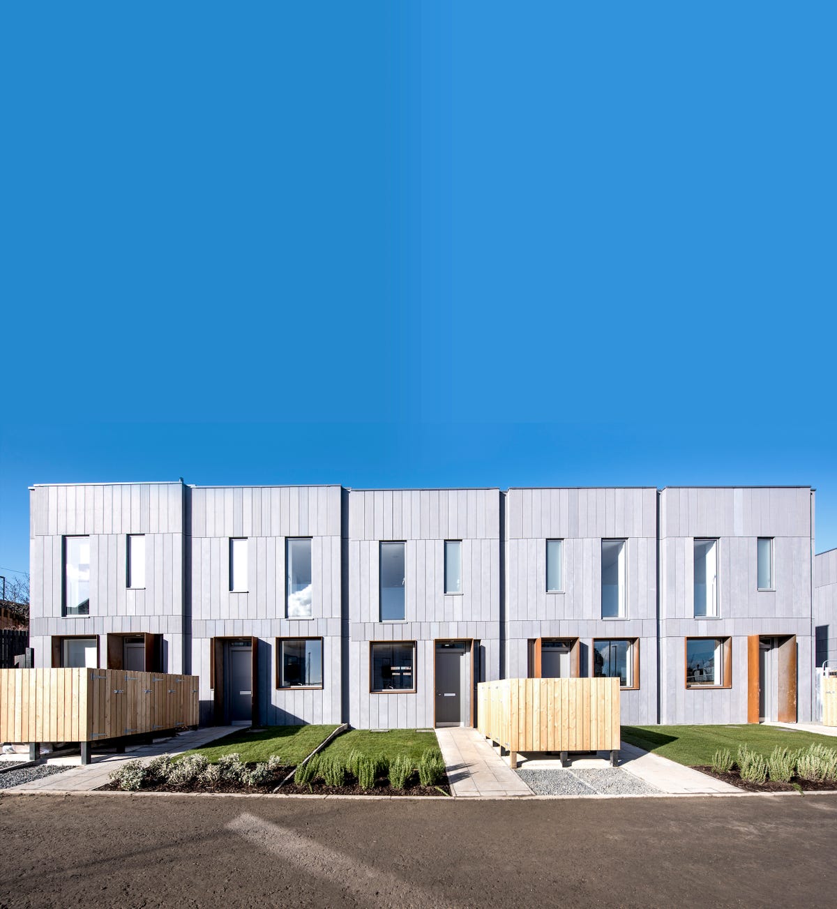 Modular Buildings: Flat Pack Modern Apartments & Terraced Houses