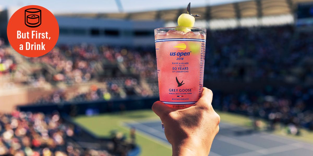 Grey Goose Honey Deuce Cocktail Recipe for the U.S. Open Tennis Tournament