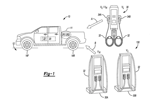 gm patent for dual fast charging