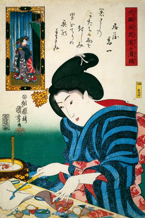 江戸時代にも大流行 春夏トレンド 縞模様 と大人のファッション教養 江戸時代にも大流行 春夏トレンド 縞模様 と大人のファッション教養
